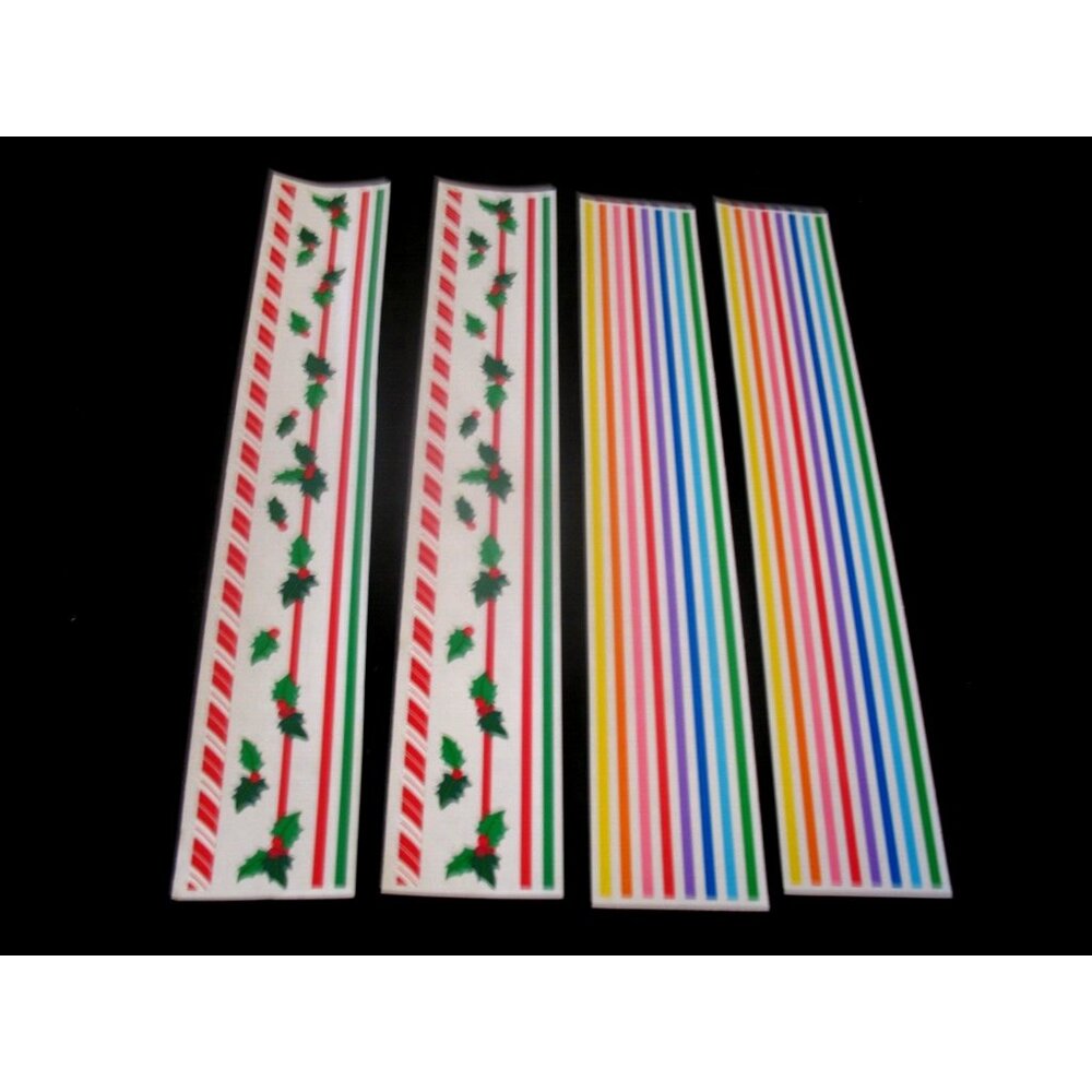 Mrs. Grossman's  Stickers 8 Strips "Christmas & Rainbow" Accent Stickers
